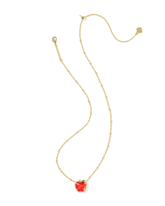 Apple Short Pendant Necklace