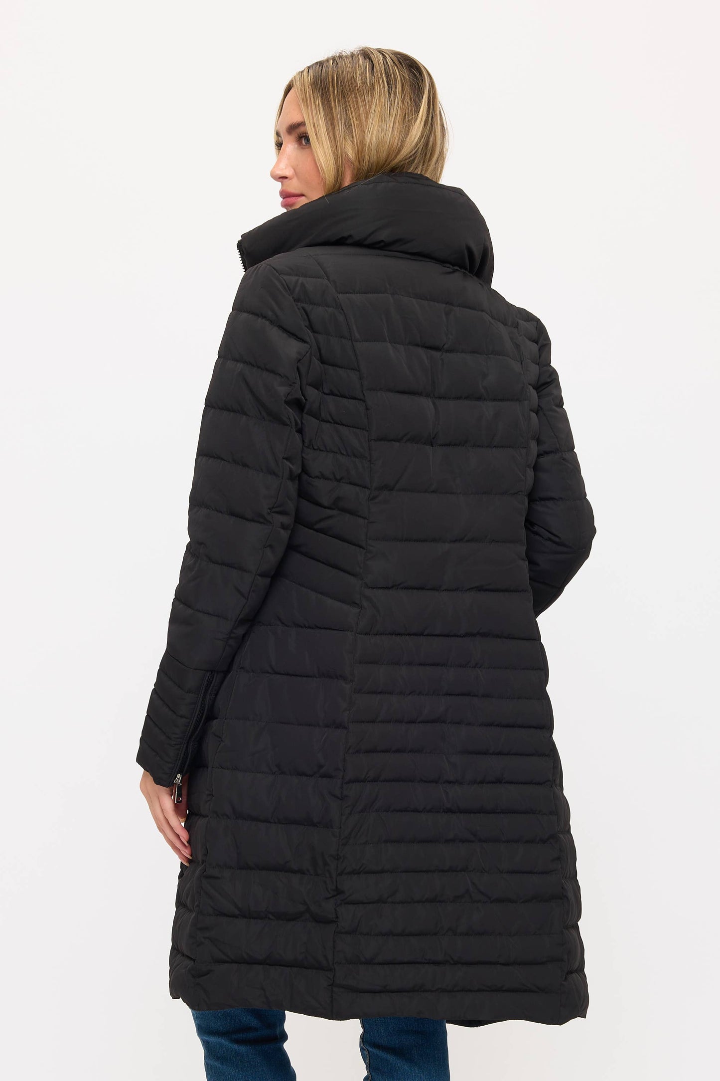 Summit Sleek Quilted Puffer Coat