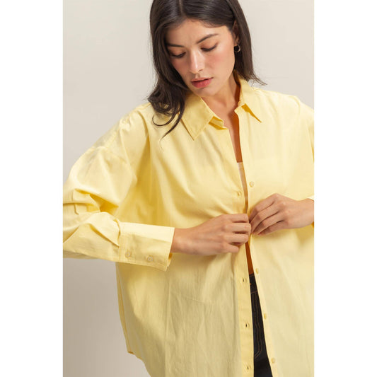 Timeless Cotton Button Up Shirt