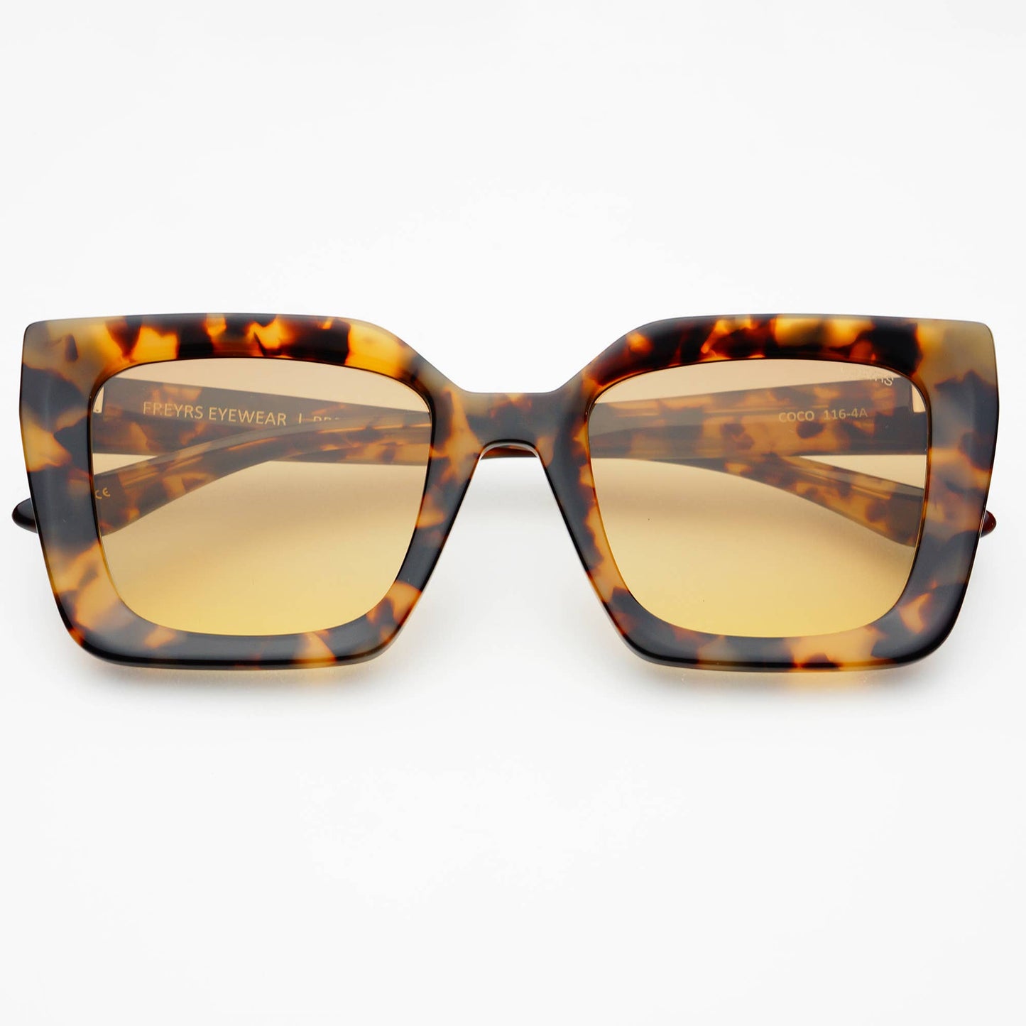 Coco Acetate Womens Square Sunglasses