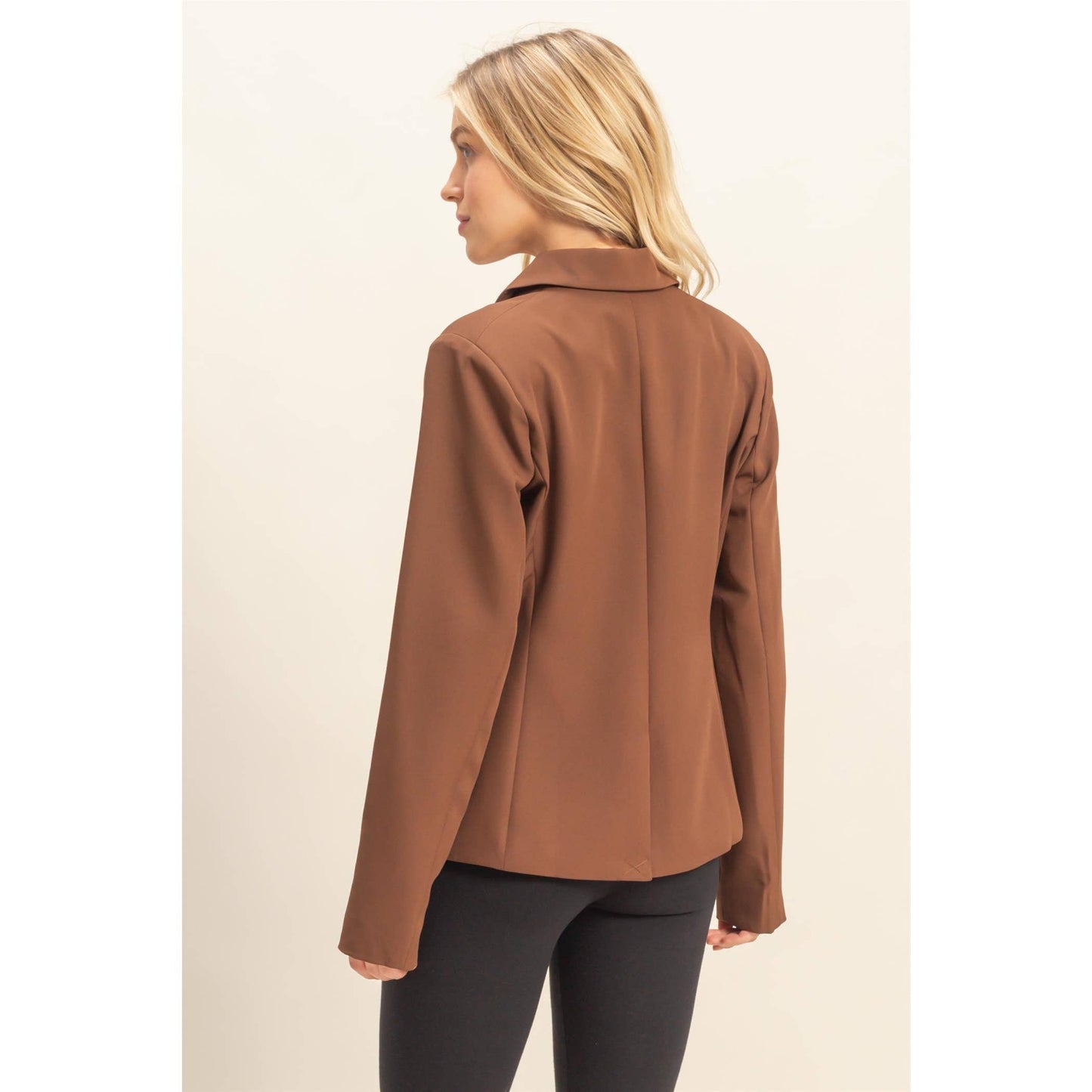 Single Button Blazer