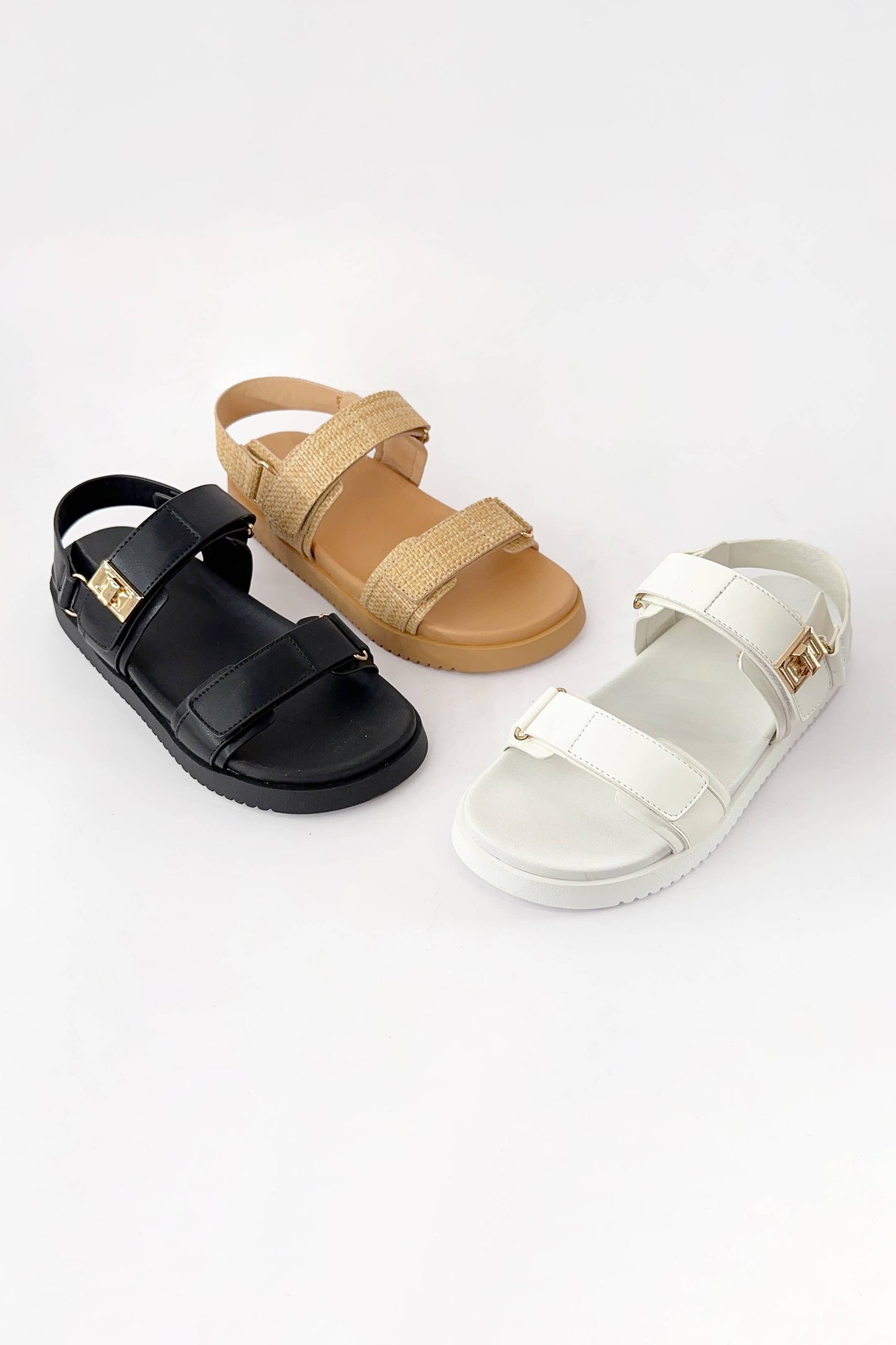 Gigi Sport Sandal in Black