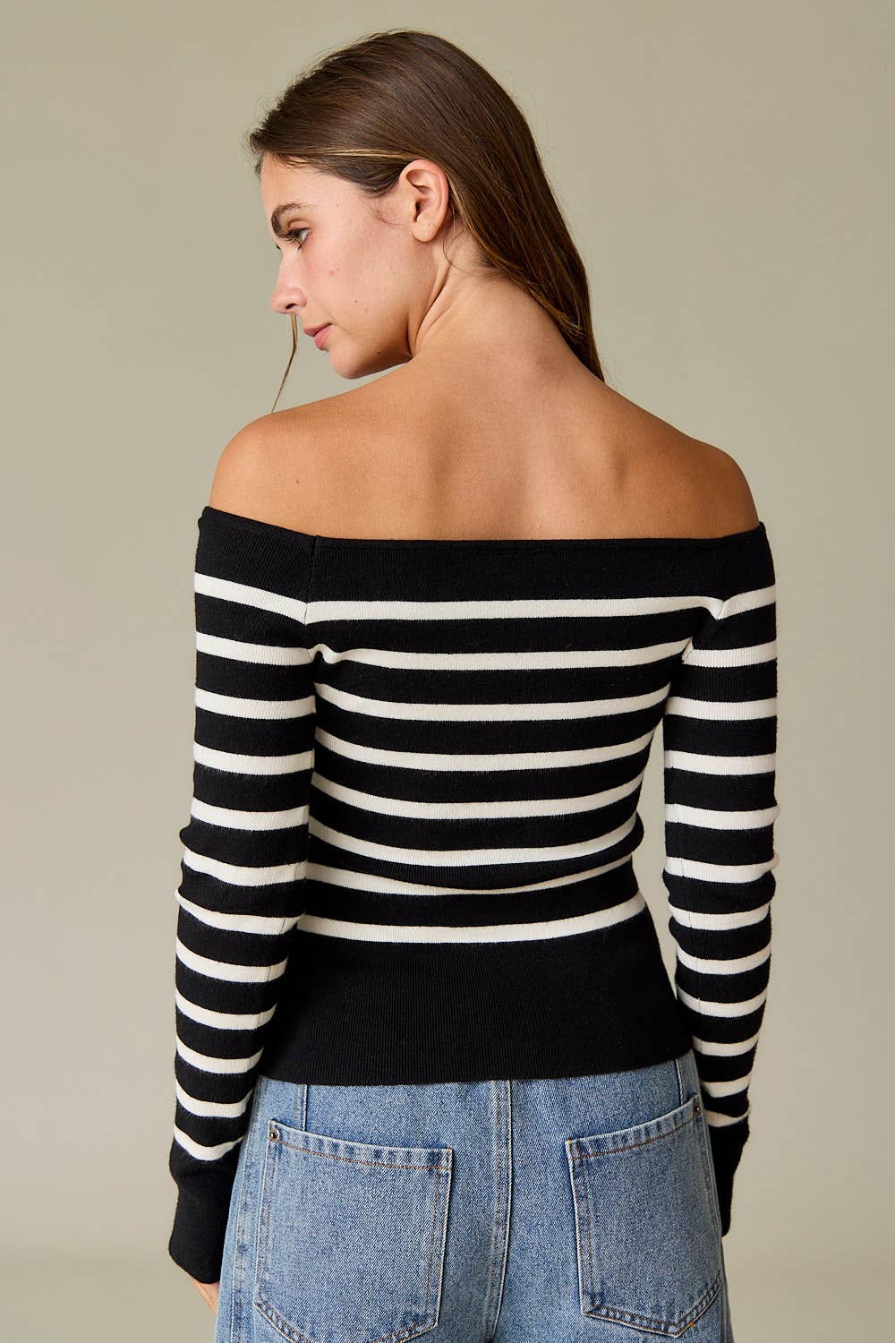 Bella Off the Shoulder Knit Top