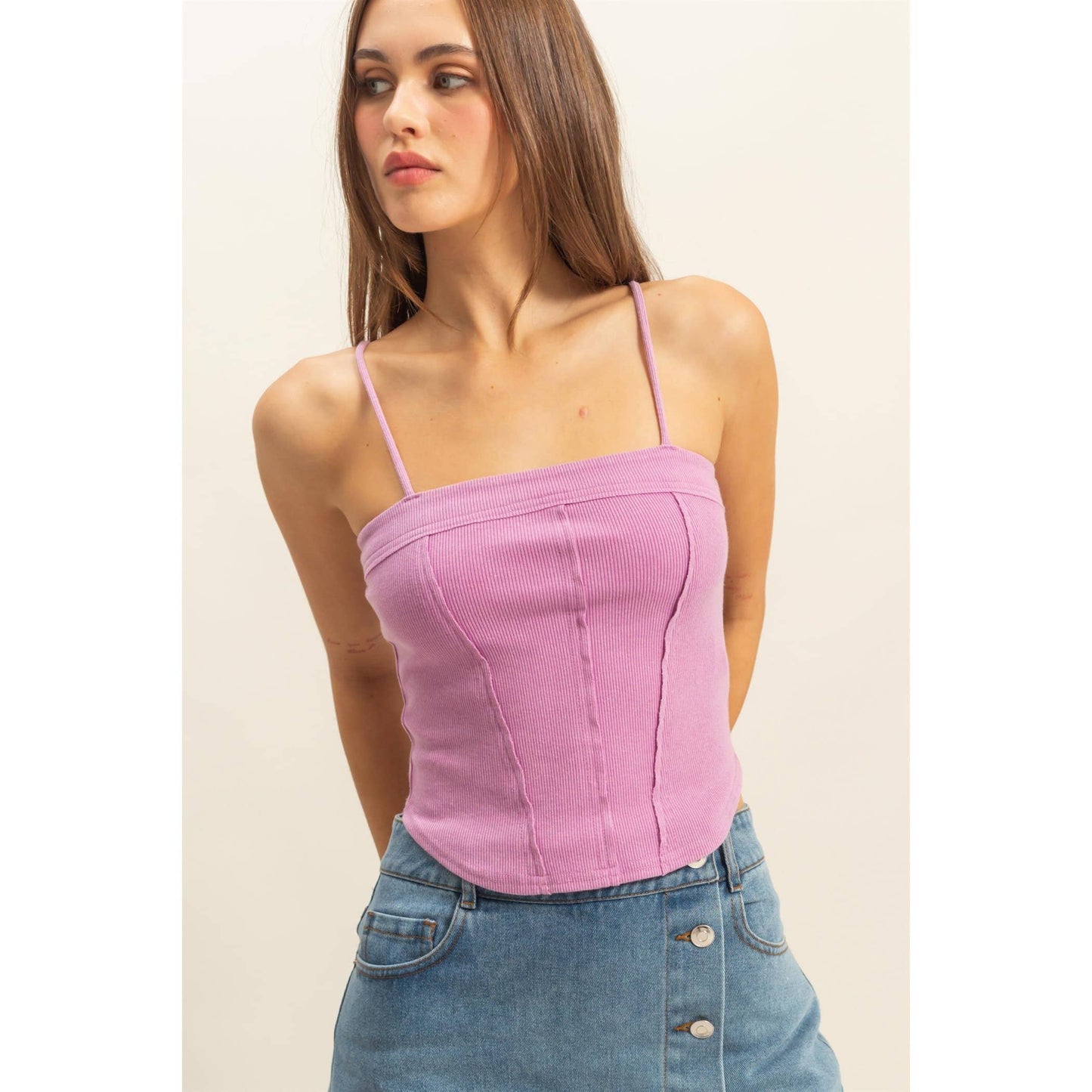 Rib Knit Cami Top