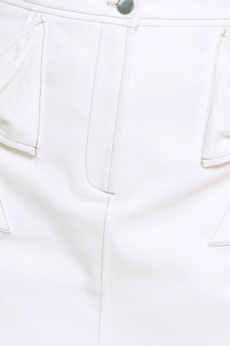 Solid Woven Skort