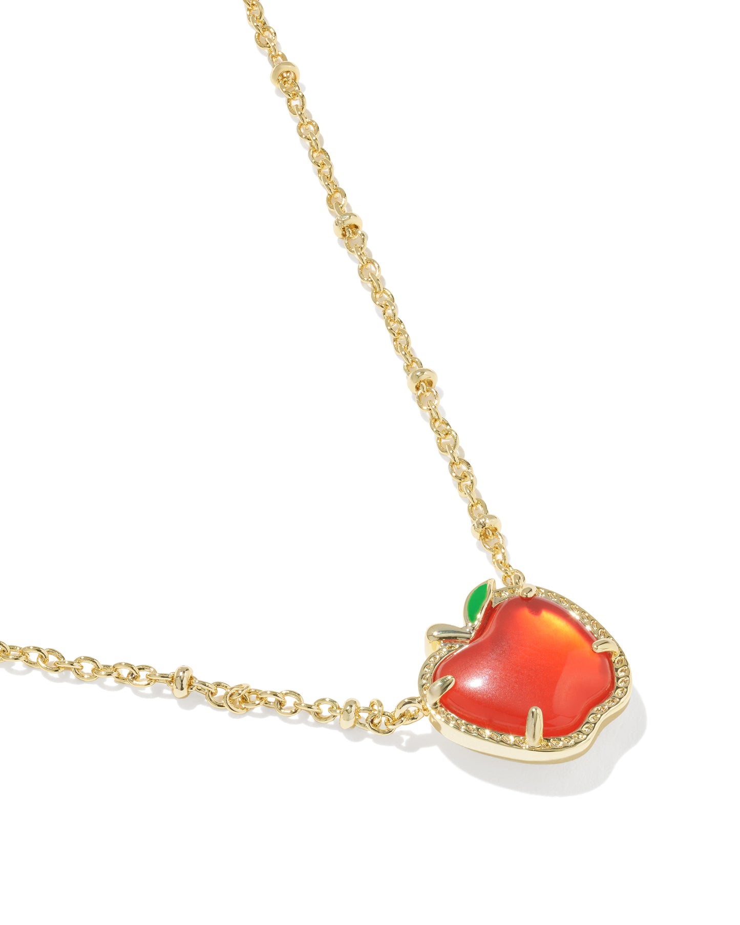 Apple Short Pendant Necklace