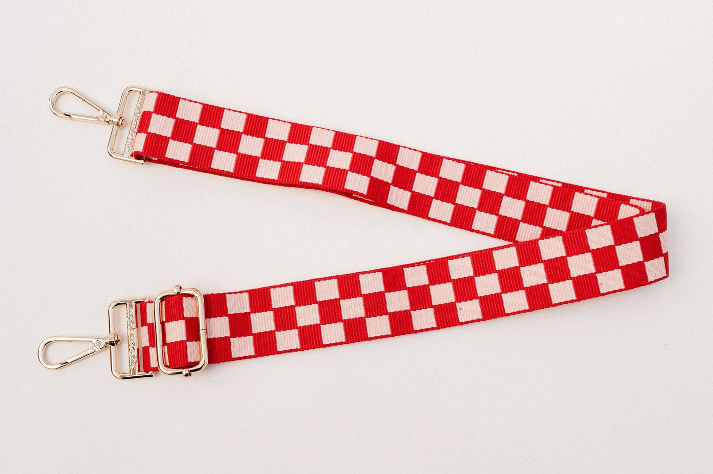 Checkered Adjustable Bag Strap