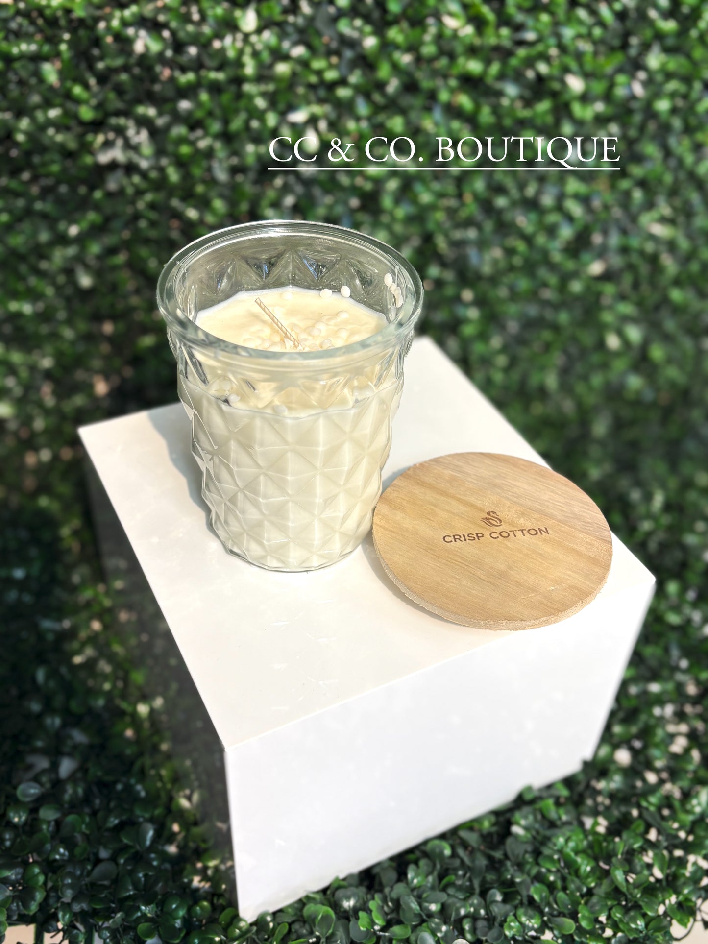 Crisp Cotton, 12oz Timeless Jar