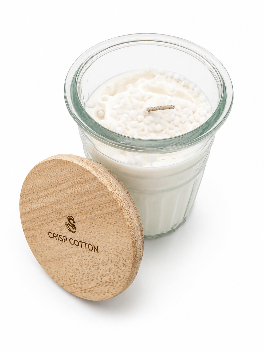 Crisp Cotton, 12oz Timeless Jar