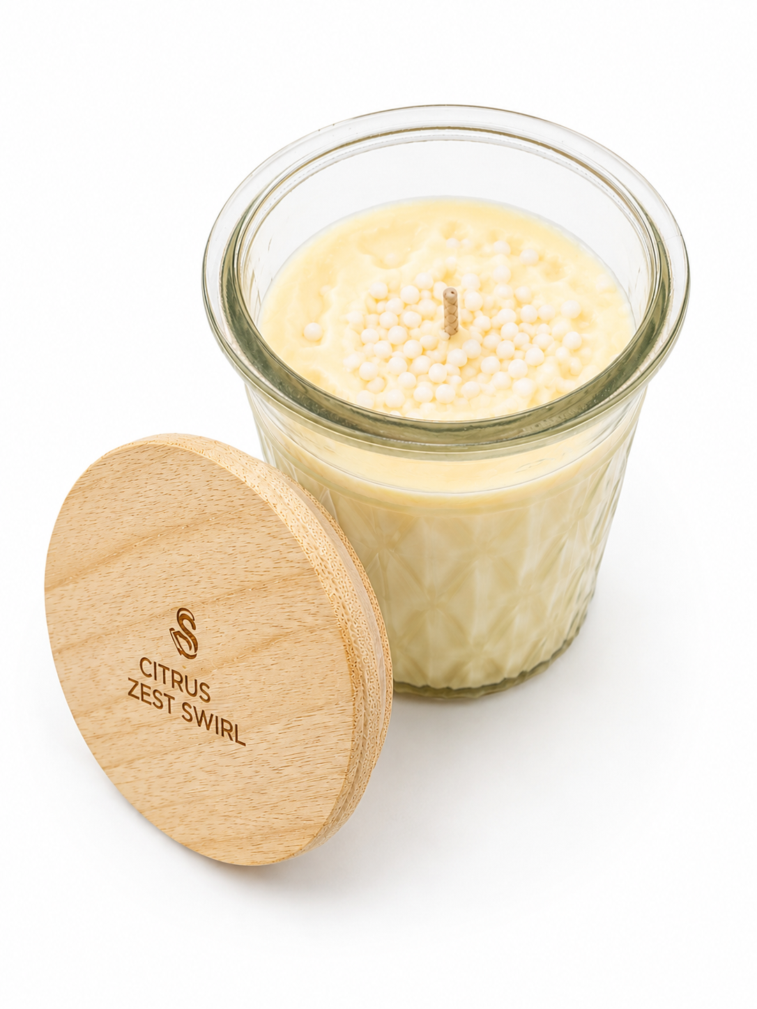 Citrus Zest Swirl, 12oz Timeless Jar Candle