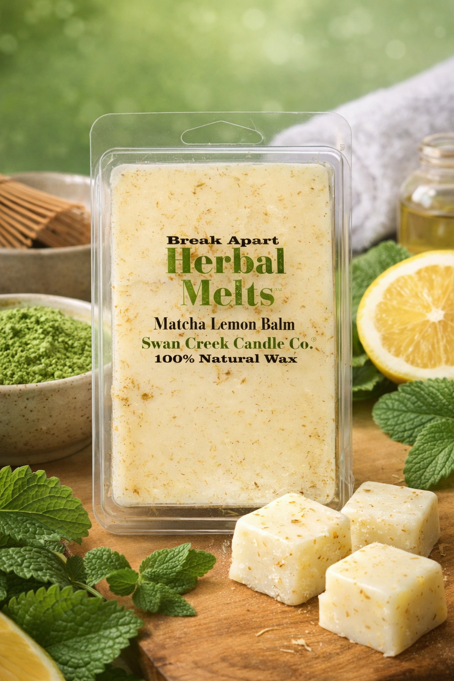 Matcha Lemon Balm Drizzle Melts™