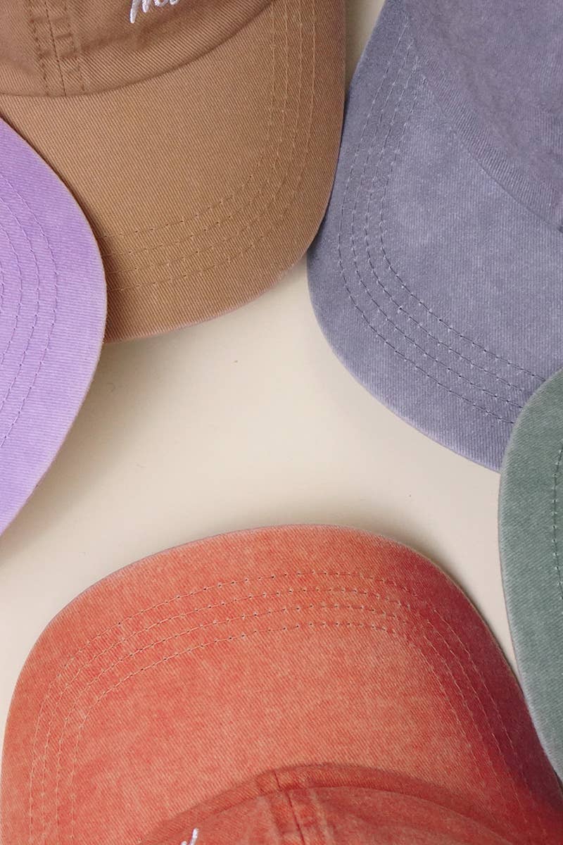 Mama Lettering Embroidery Baseball Cap