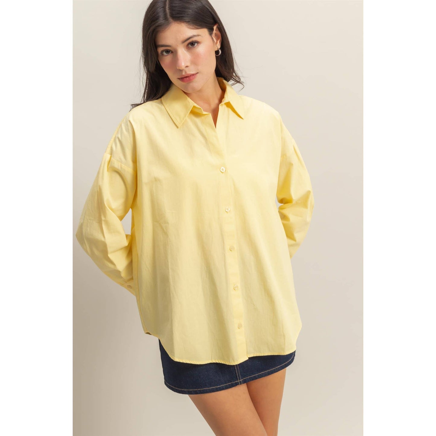 Timeless Cotton Button Up Shirt