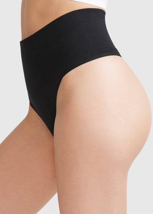 Fran Shaping Thong- Nylon Seamless