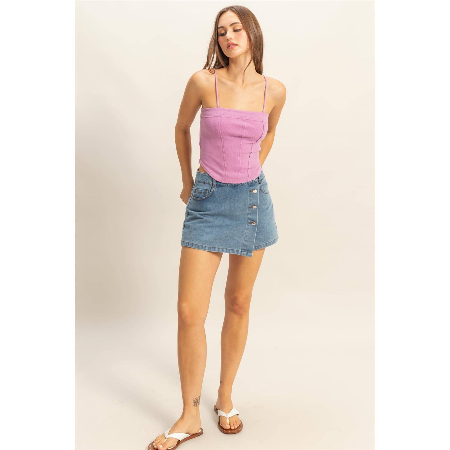 Rib Knit Cami Top