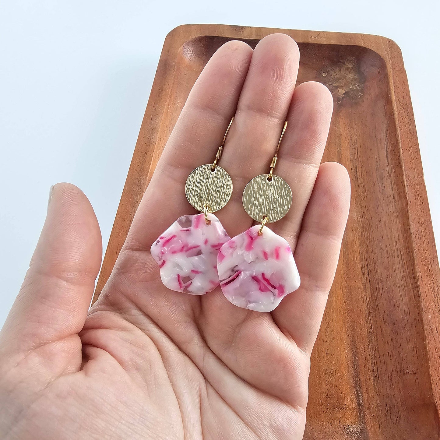Hannah Earrings - Cherry Blossom