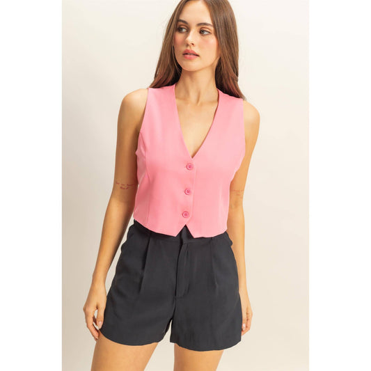 Button Vest