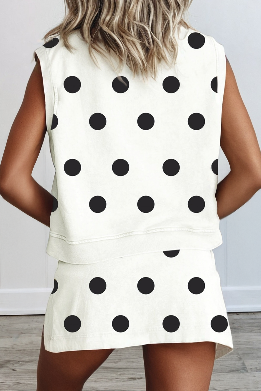 Polka Dot Two-Piece Set