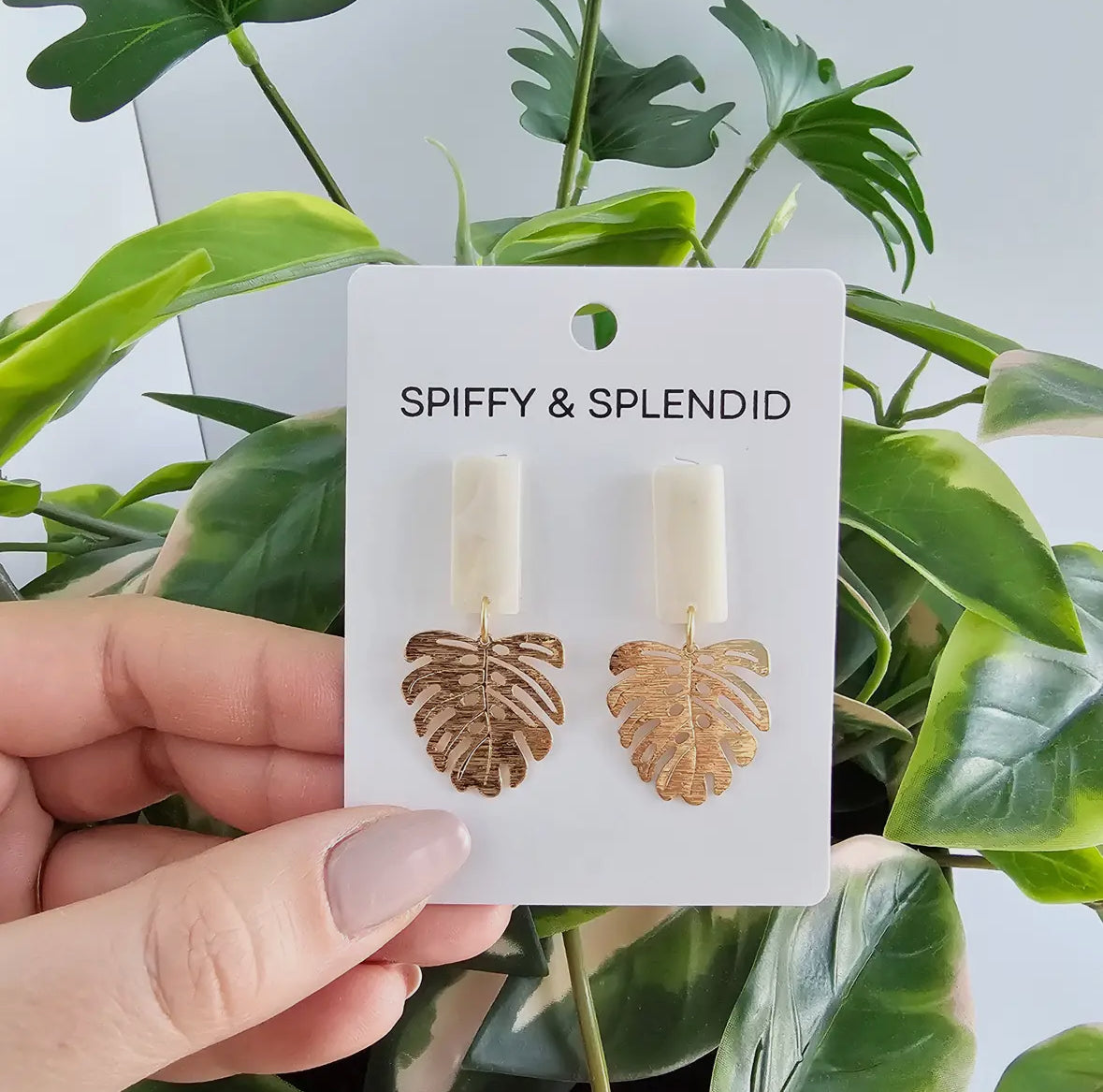 Mini Belize Earrings - Ivory Paradise