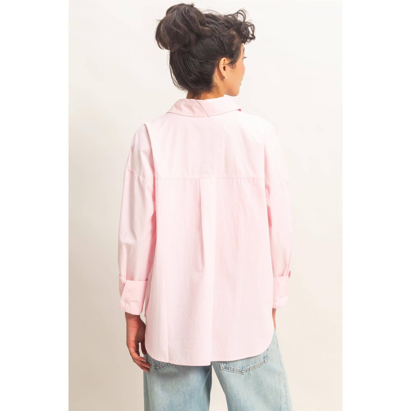 Button Up Poplin Shirt