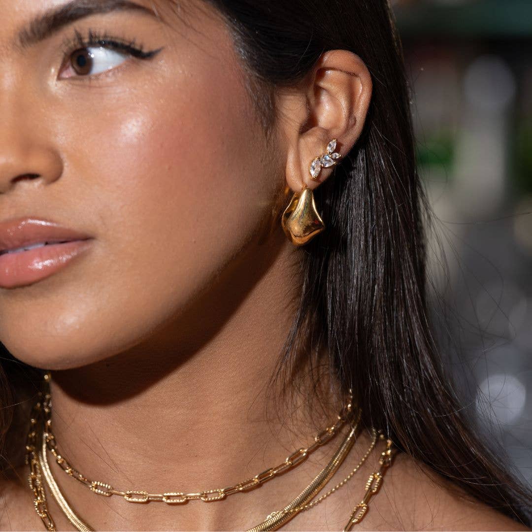 Dex Chain 18” Brazilian Gold-Filled Link & Chain Necklace