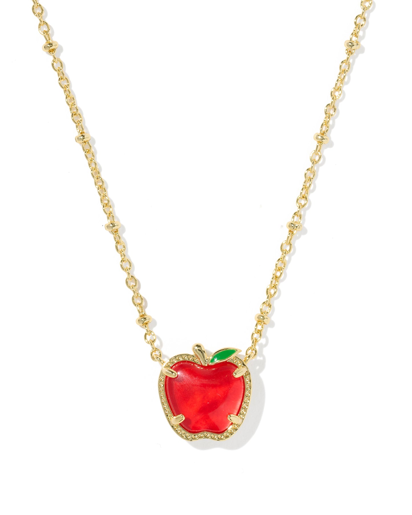 Apple Short Pendant Necklace