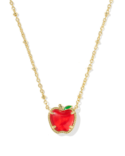 Apple Short Pendant Necklace