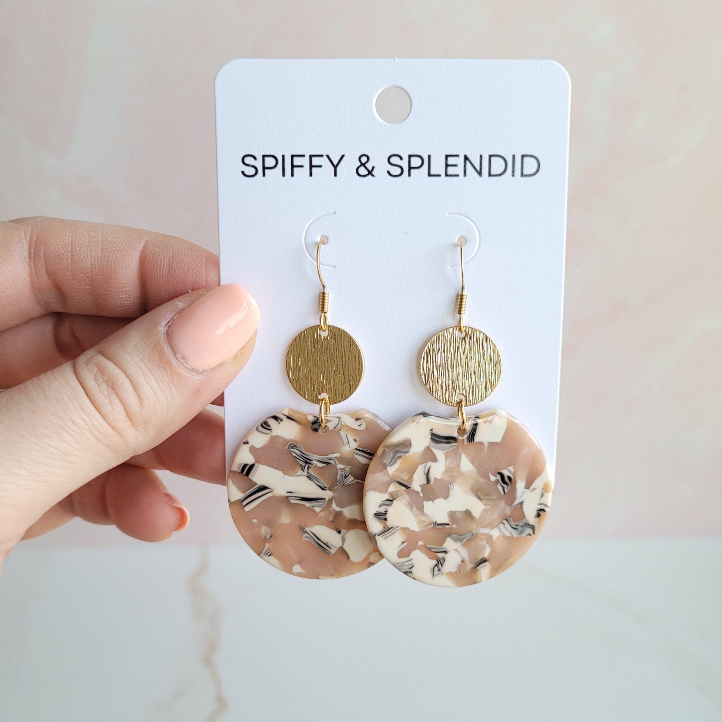 Zairy Earrings - Sandstone