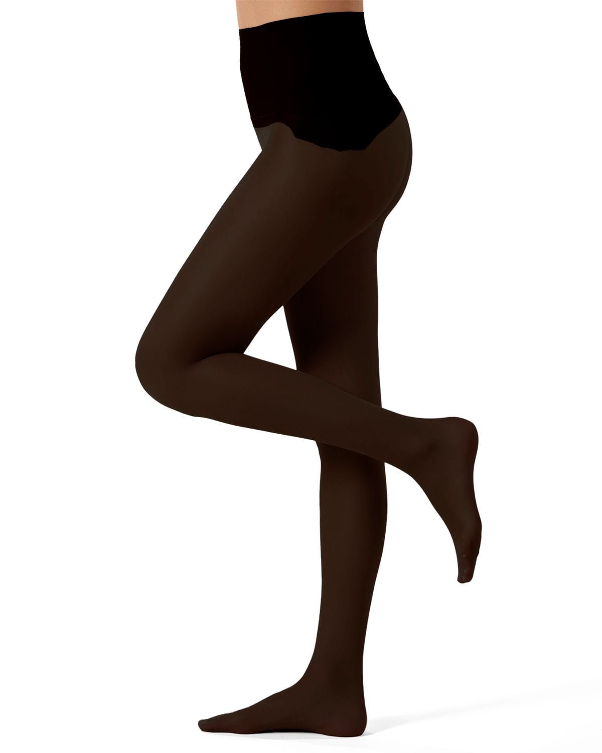 Crystal Sheer Seamless Top Pantyhose