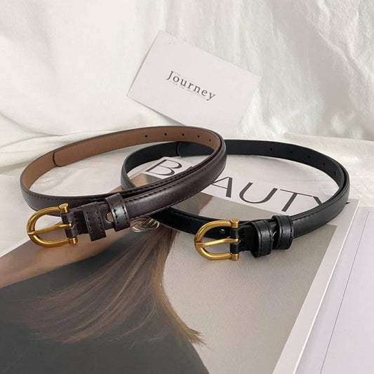 Retro Fashion Decorative Thin Belt