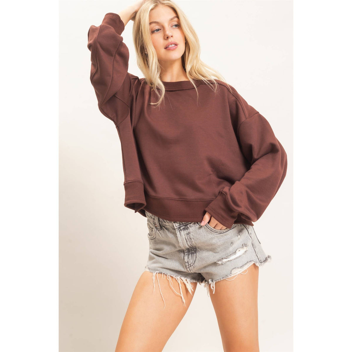 Everyday Relaxed Crewneck Sweatshirt
