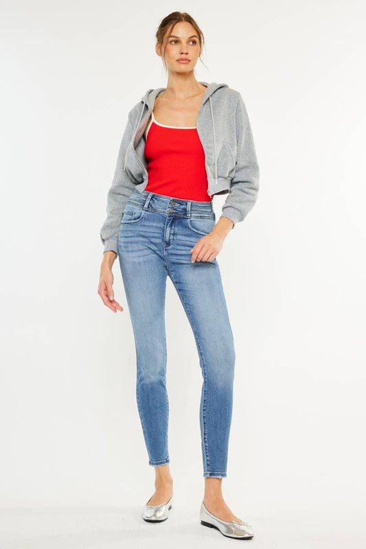 High-Rise Super Skinny Jeans