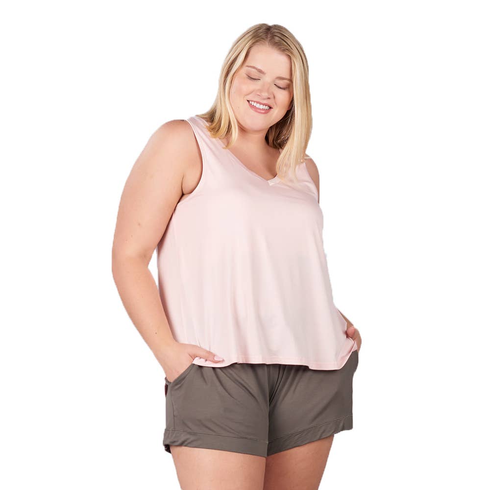 Faceplant Bamboo® Double-V Pajama Tank
