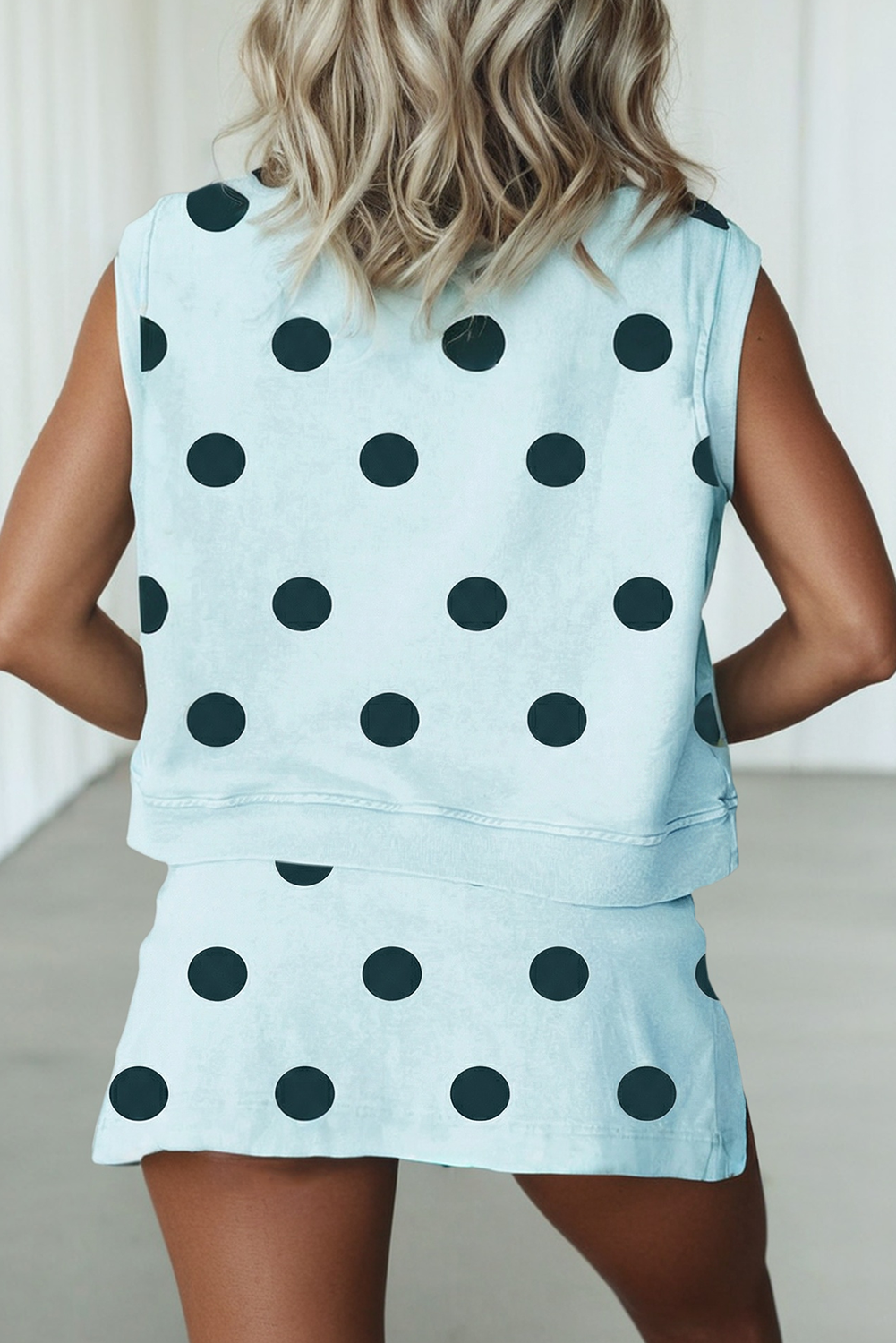 Polka Dot Two-Piece Set