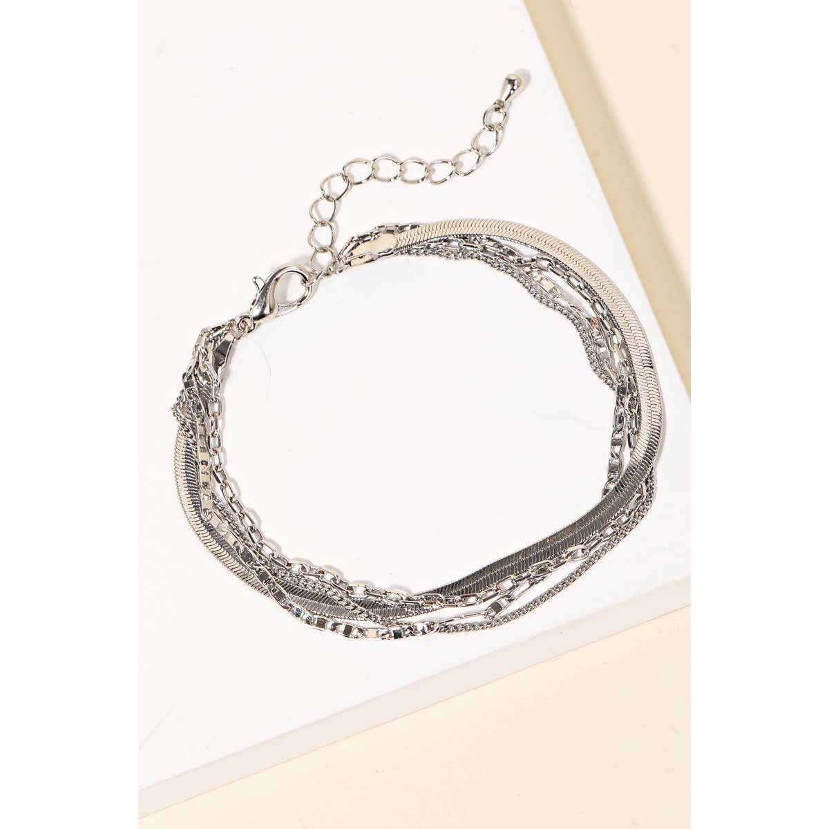 Assorted Snake Chain Clasp Bracelet