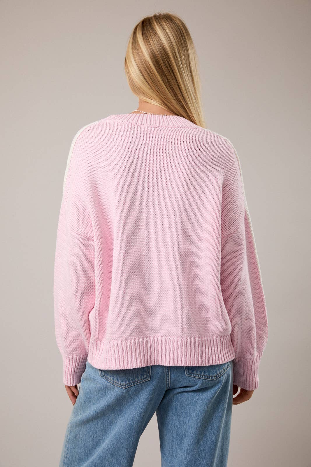 Long Sleeve Knit Sweater Top