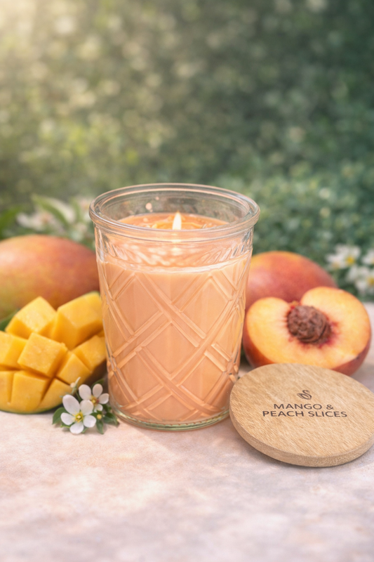 Mango & Peach Slices, 12oz Timeless Jar