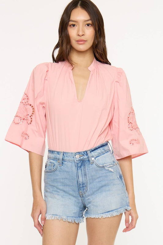High Rise Mom Shorts