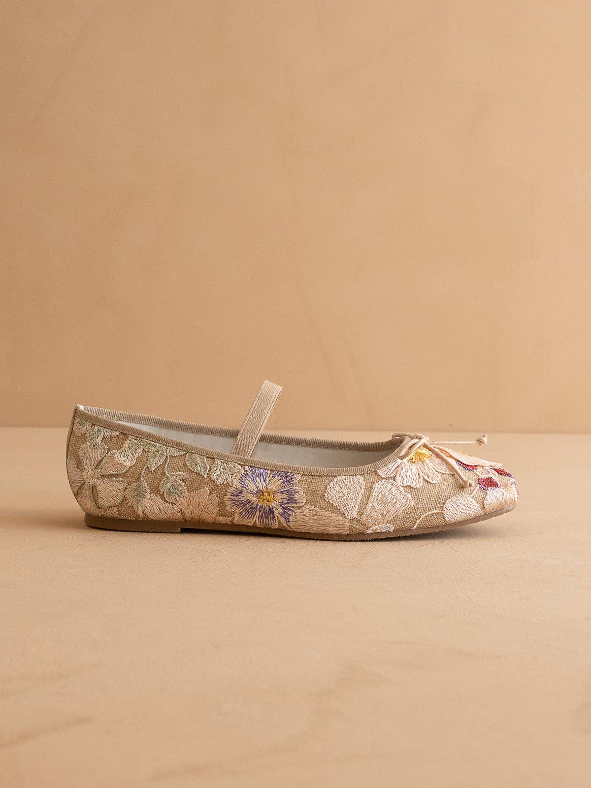 The London | Floral Ballet Pointe Flat