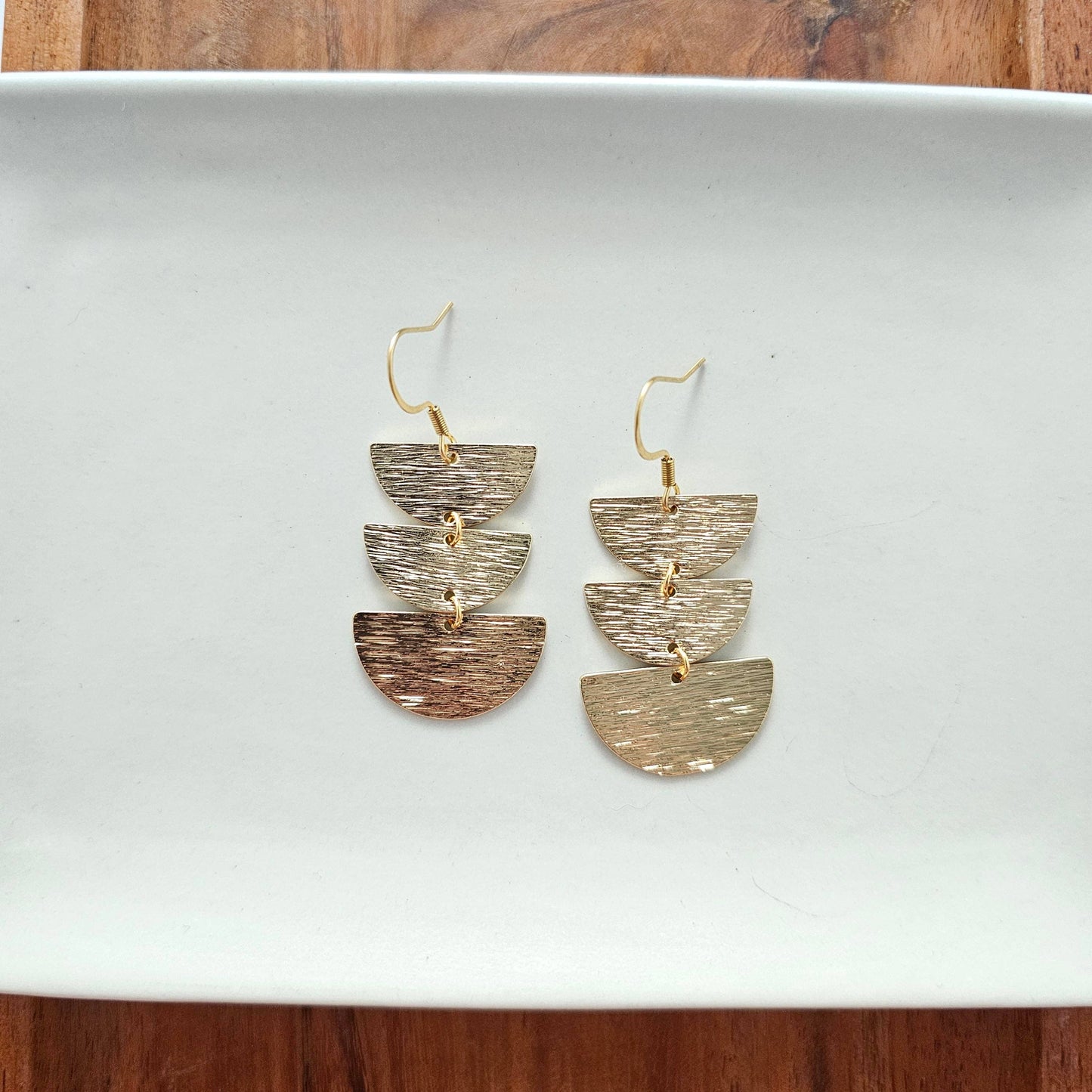 Kinsley Earrings - Gold Sunset