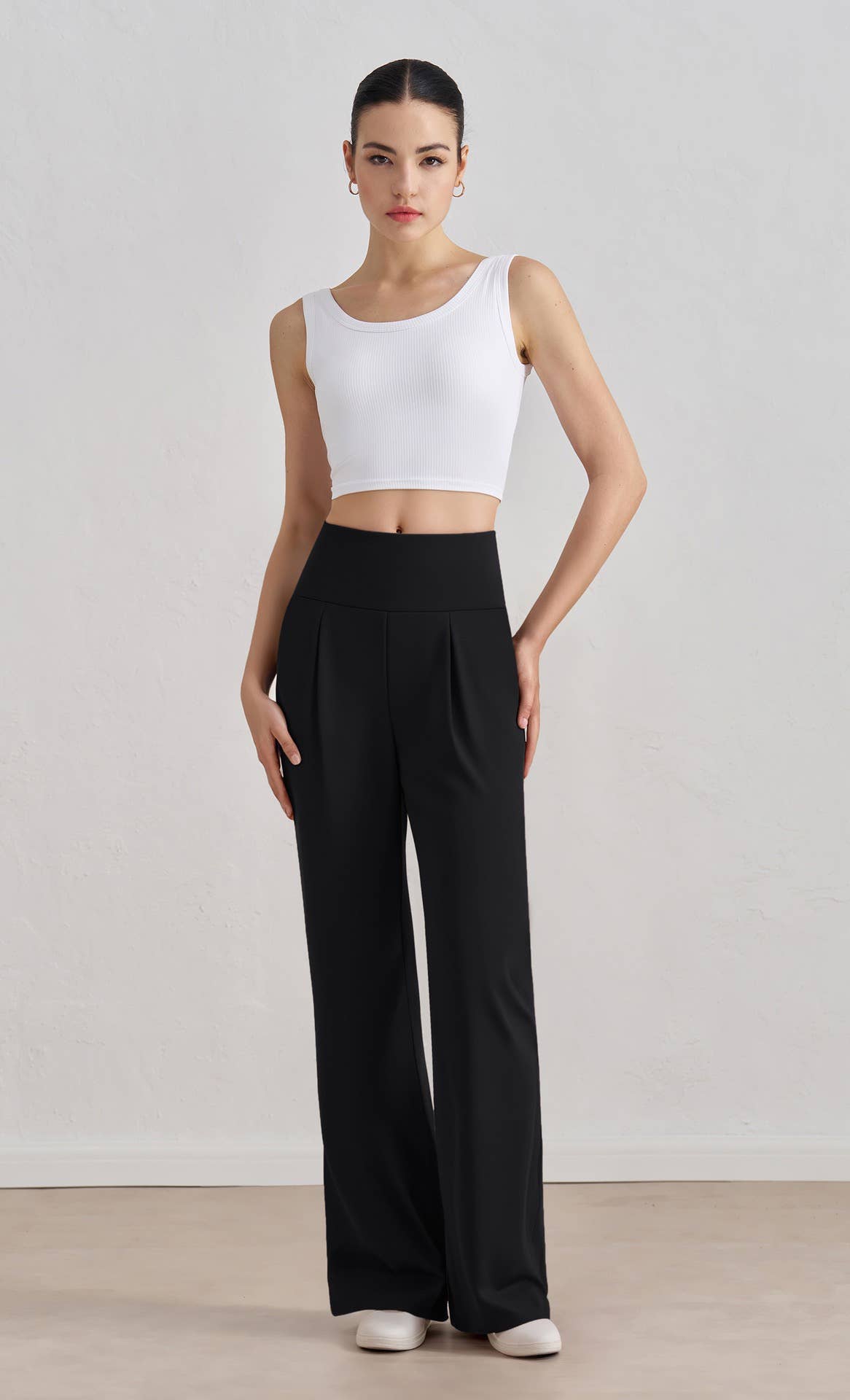 Neda High Waist Loose Fit Pant