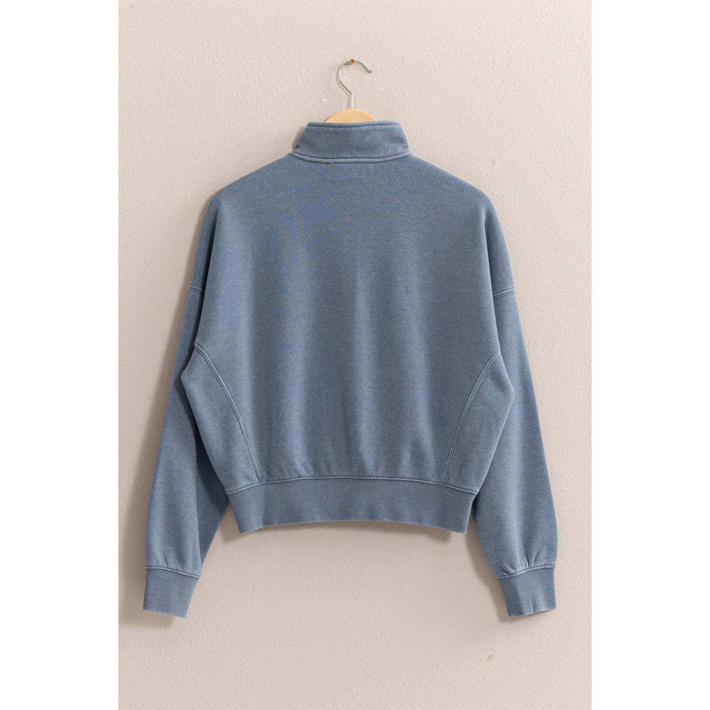 Comfy Half Zip Sweatshirt