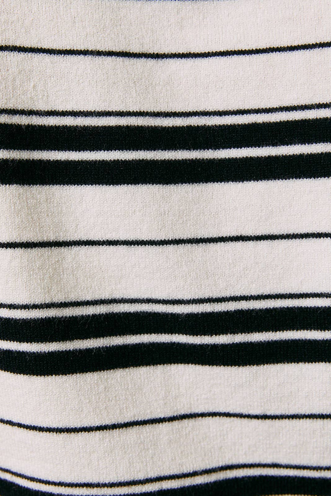 Striped Knit Short Sleeve Top