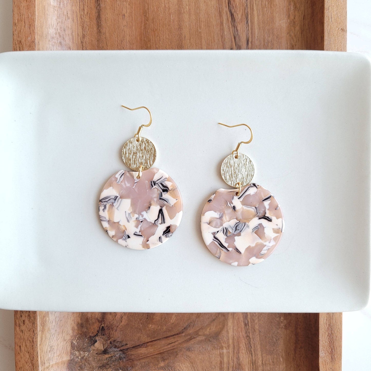 Zairy Earrings - Sandstone