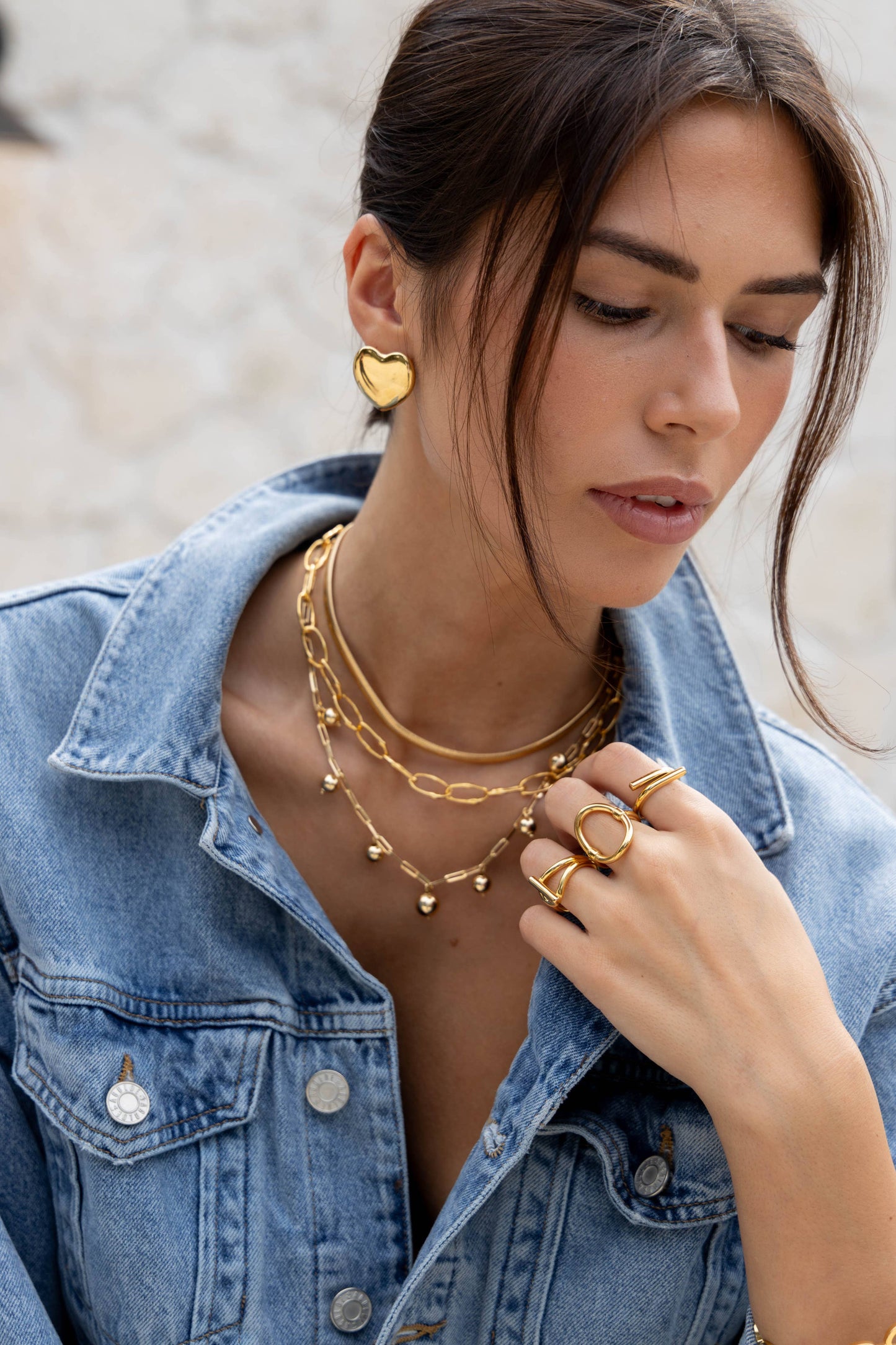 Dex Chain 18” Brazilian Gold-Filled Link & Chain Necklace