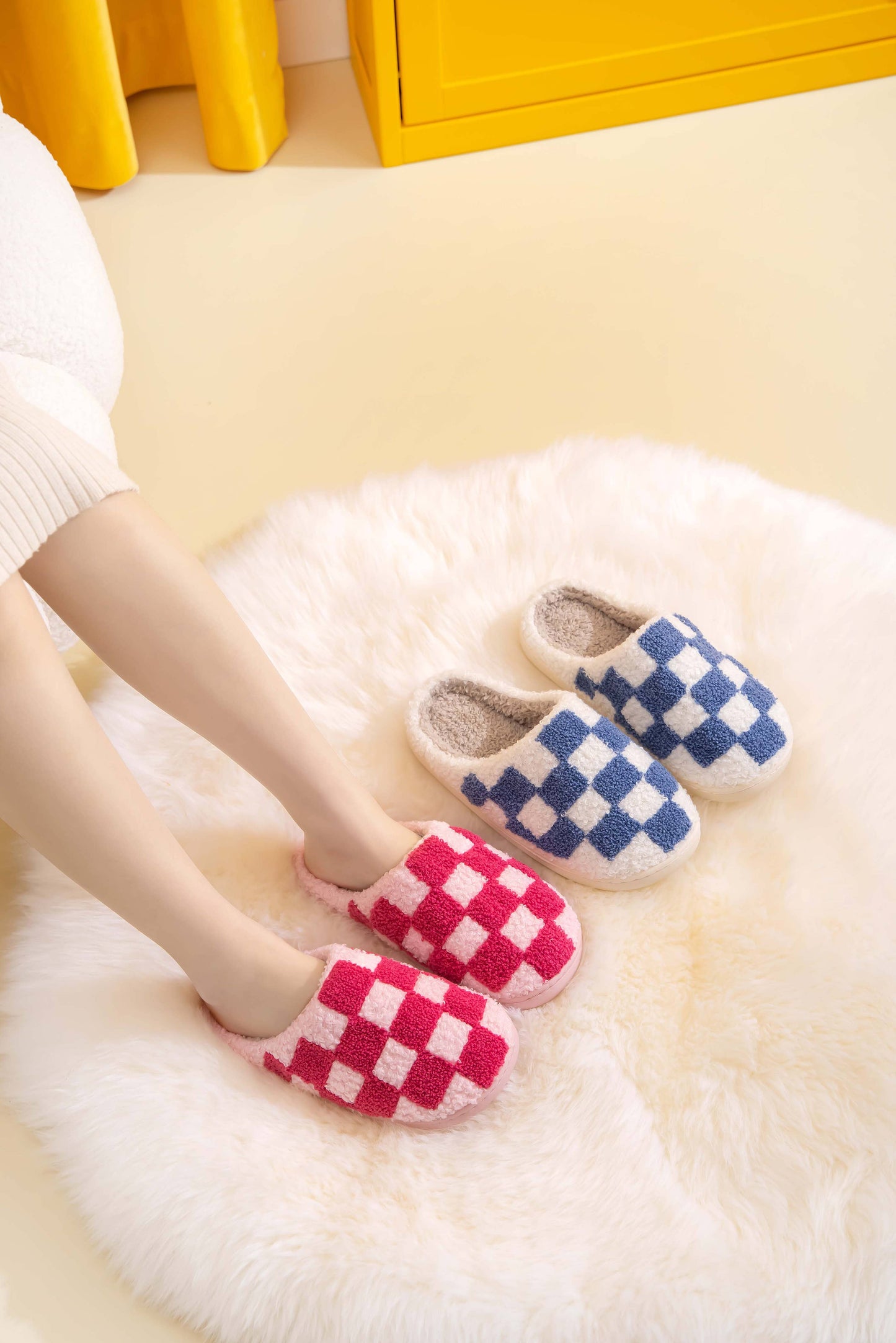 Soft Fluffy Comfy Warm House Slippers