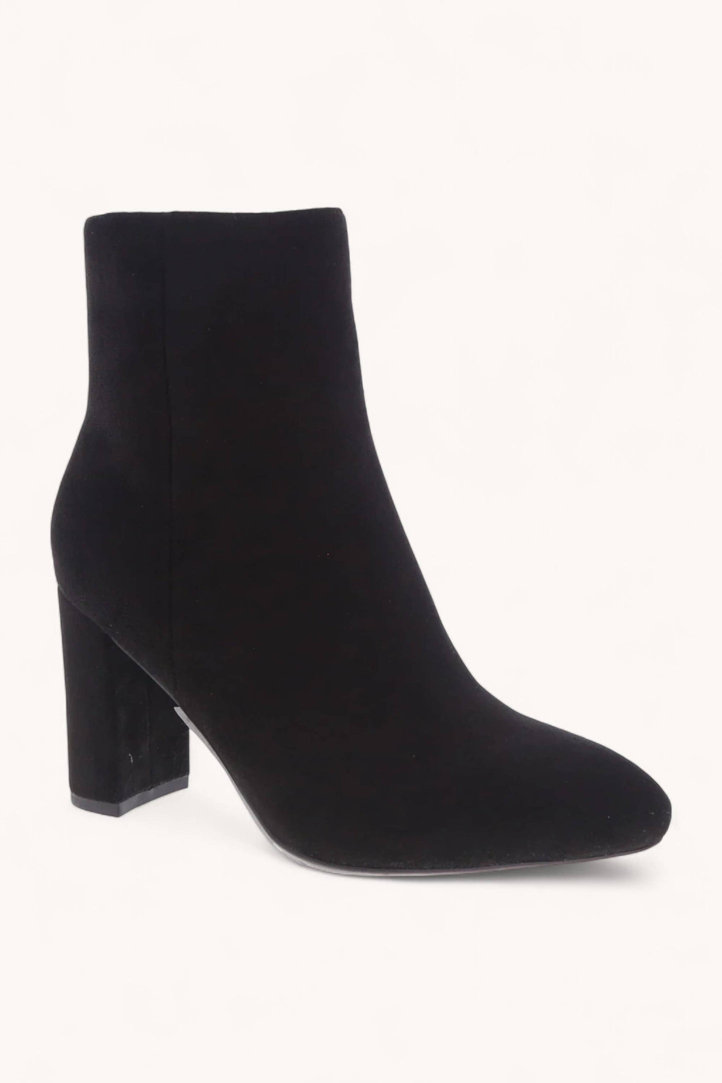 Elegant Suede Pointed Toe Ankle Booties