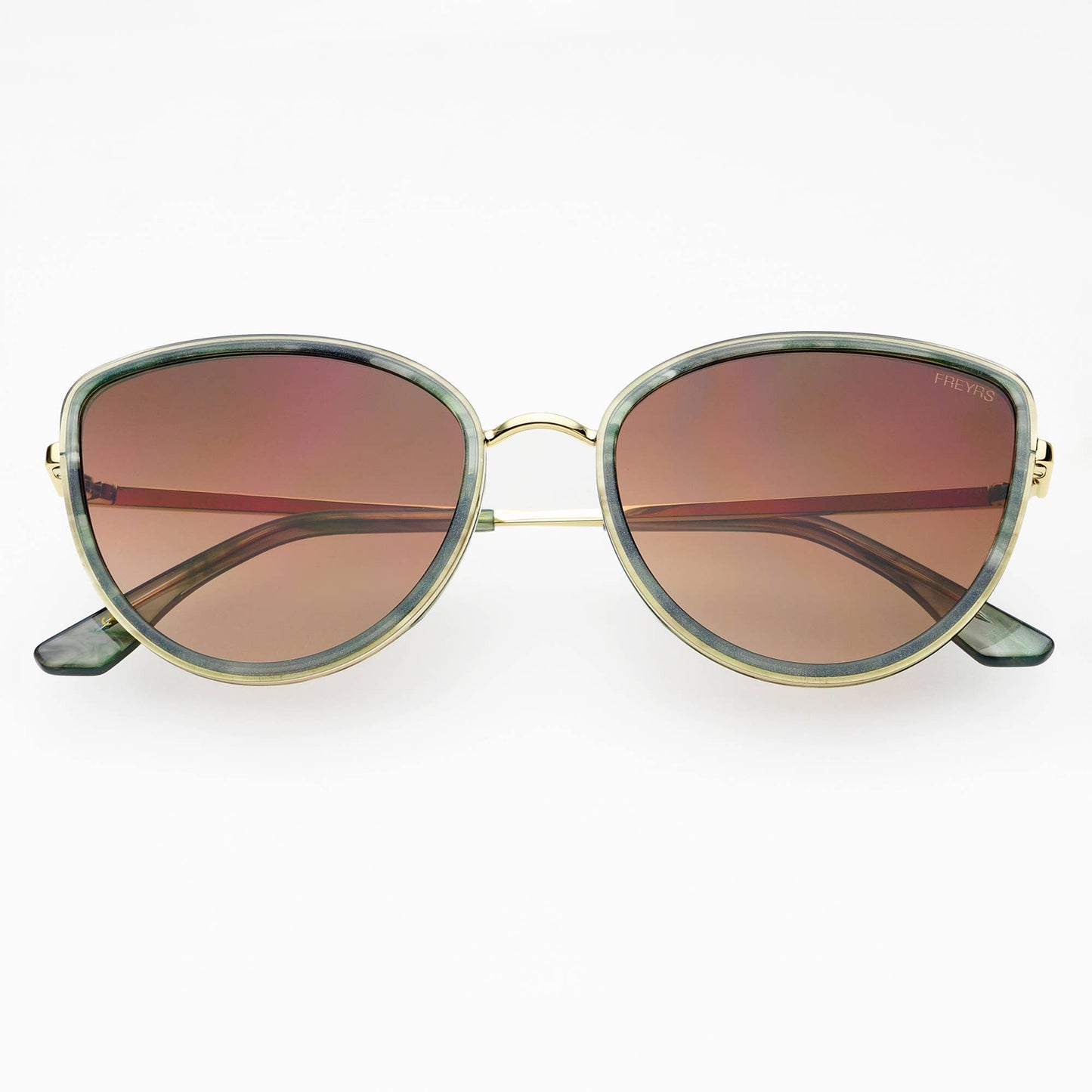 Luna Acetate Womens Cat Eye Sunglasses