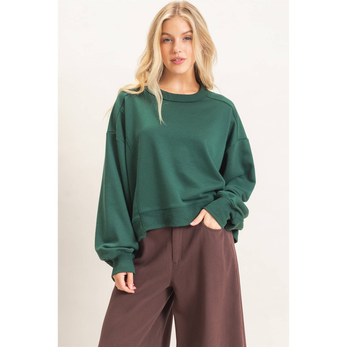 Everyday Relaxed Crewneck Sweatshirt