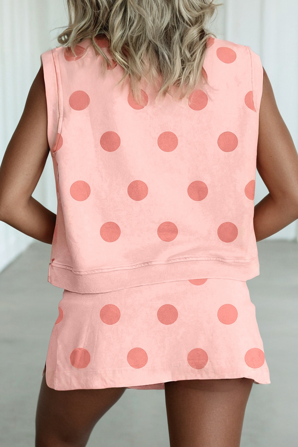 Polka Dot Two-Piece Set